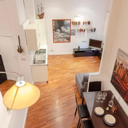 Apartment Altido Open Plan Apt For 4 In Historic Albaro Genoa